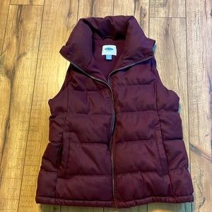 Old Navy puffer vest petite medium